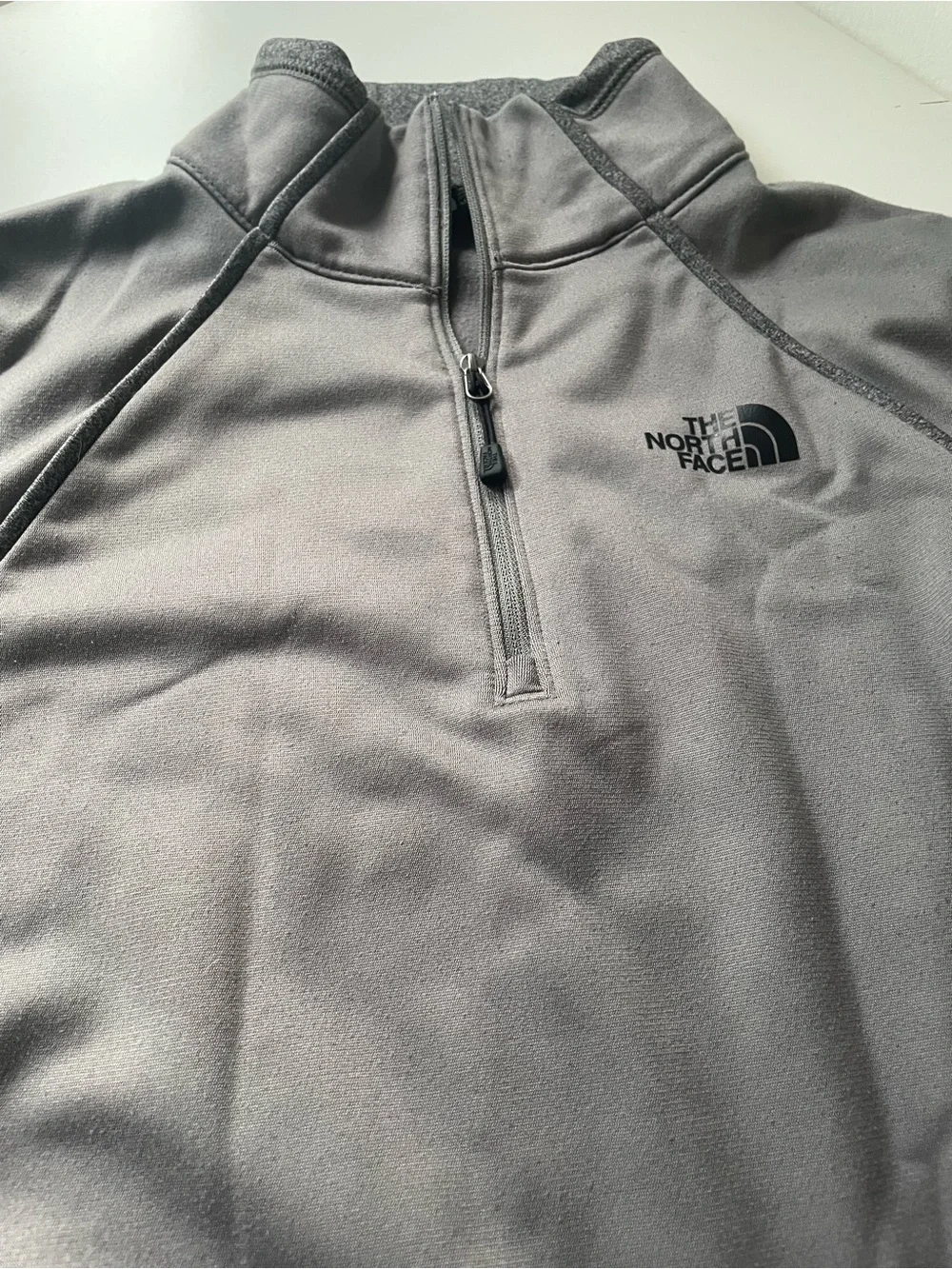 The North Face Women’s  Half-Zip Fleece Pullover - Gray